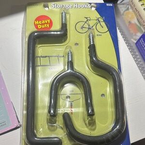 Heavy Duty Black Storage Hooks